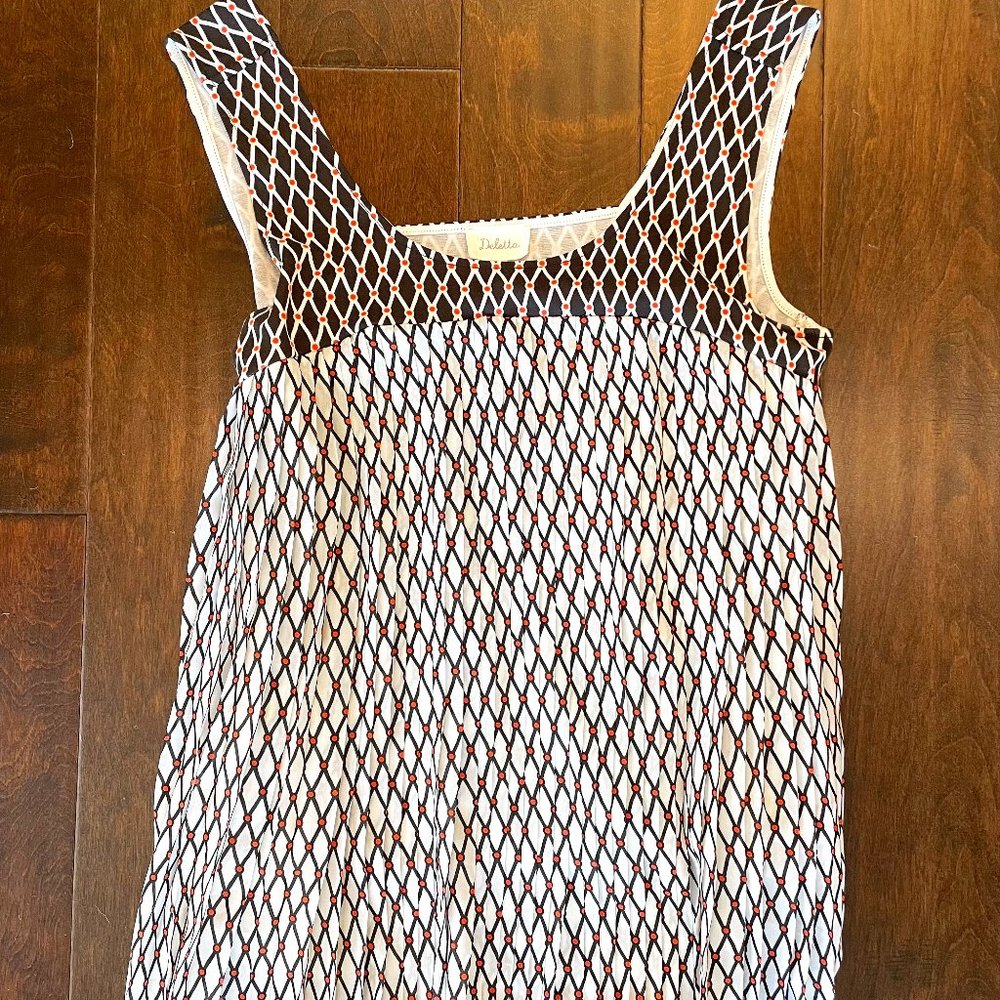 Deletta Pleated Tank Top from Anthropologie